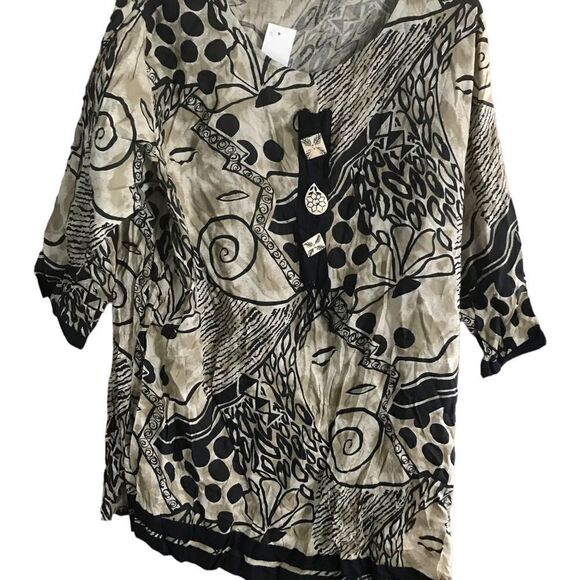 Carolina Colors Cato Blouse Size 3X - Picture 6 of 7